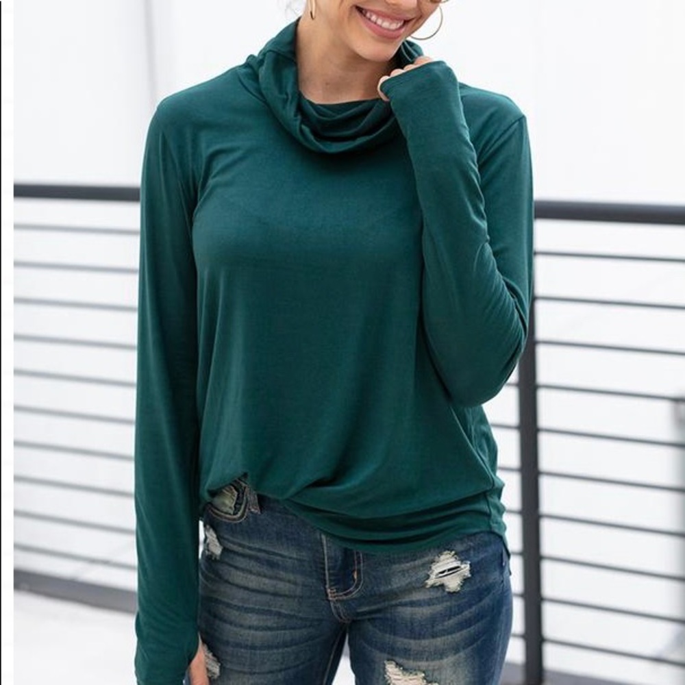 New Grace and Lace cowl neck shirt
